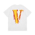 Vlone Smiley Face Blood Drip T- Shirt - Image 3