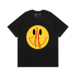 Vlone Smiley Face Blood Drip T- Shirt - Image 4