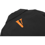 VLONE Jackets Unisex Black Orange - Image 7