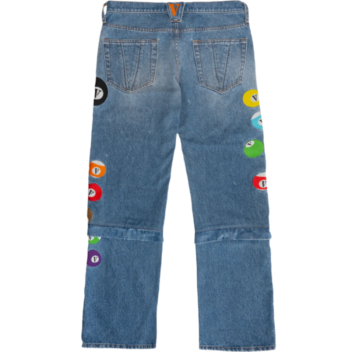 8 BVLL SKATER JEANS with “V” BALL KEYCHAIN - Image 2