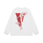 Vlone Staple Long Sleeve Red V - Image 3