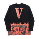 Vlone X Neighborhood Zombie Flame Long Sleeve - Image 2