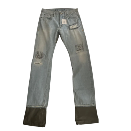 Vlone x Art Basel Canvas Jean